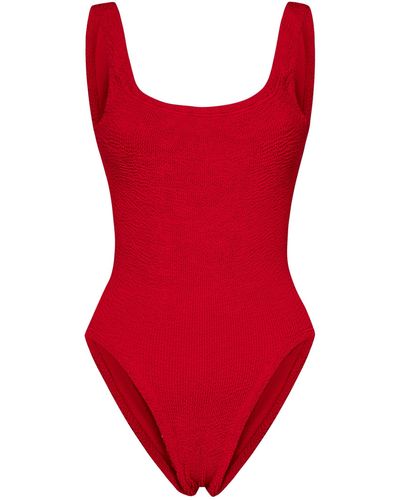Hunza G Square Swimsuit - Red