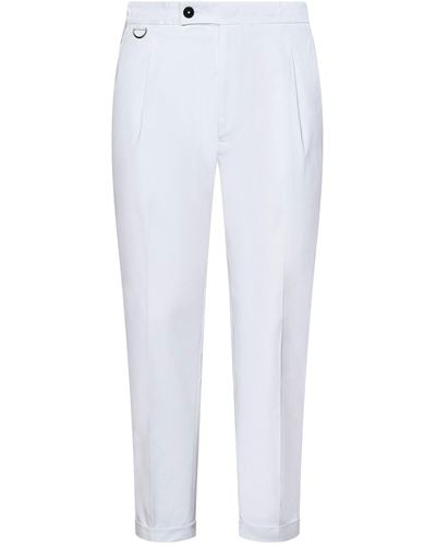 Low Brand Pantaloni Riviera Elastic - Bianco