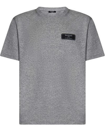 Balmain T-Shirt - Gray