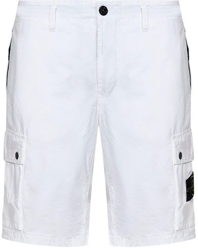 Stone Island Shorts - White