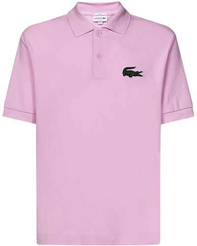 Lacoste Original Polo L.12.12 Loose Fit Polo Shirt - Pink
