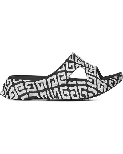 Givenchy Sandals Black - White