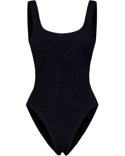Hunza G Square Swimsuit - Black