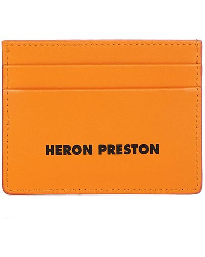 Heron Preston Wallets Orange
