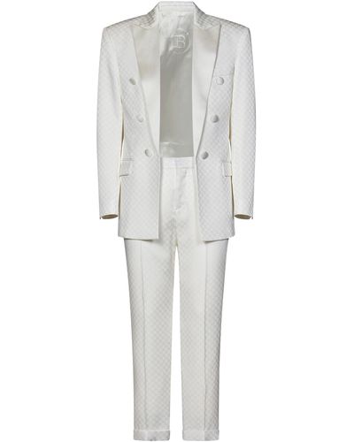 Balmain Paris Suit - White