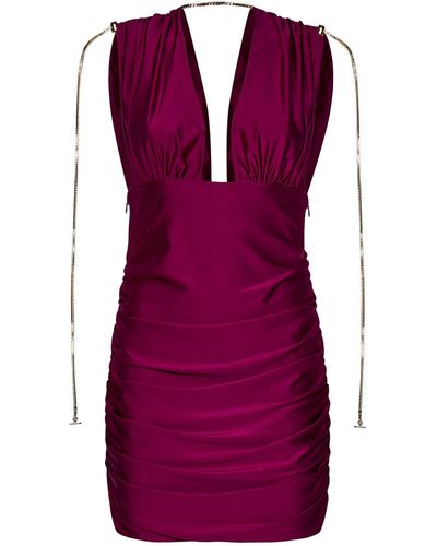 Danamé Andrea Mini Dress - Purple
