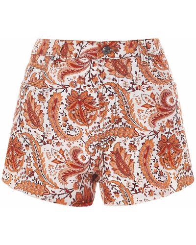 Etro Shorts Orange