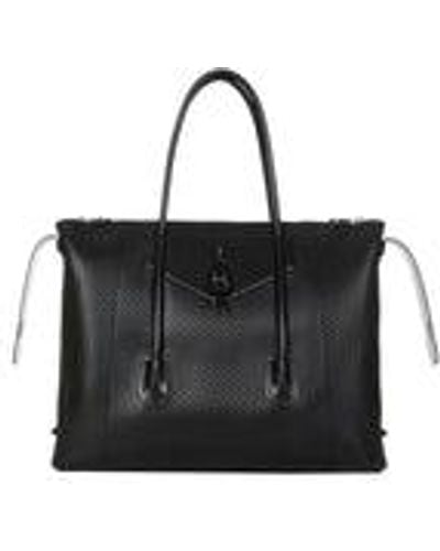 Givenchy Antigona Lock Soft Large Handbag - Black