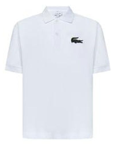 Lacoste Original Polo L.12.12 Loose Fit Polo Shirt - White