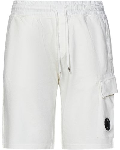 C.P. Company Shorts - White