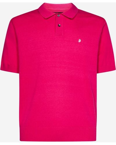Stussy Polo Shirt - Pink