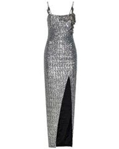 Balmain Long Dress - Gray