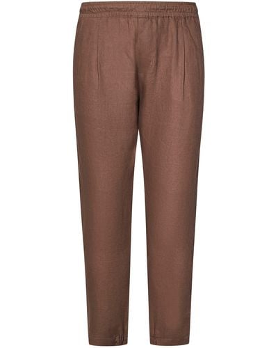 GOLDEN CRAFT Trousers - Brown