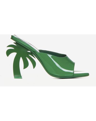 Palm Angels Palm Sandals - Green