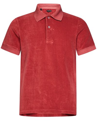 Tom Ford Polo Shirt - Red