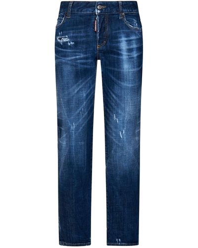 DSquared² Jeans Medium Waist Jennifer - Blu