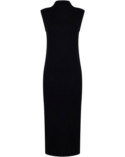 ARMARIUM Rose Midi Dress - Black