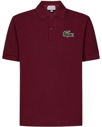 Lacoste Original Polo L.12.12 Loose Fit Polo Shirt - Red