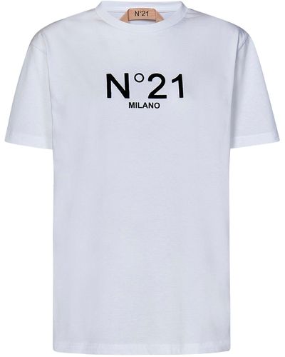 N°21 T-shirt - Blu