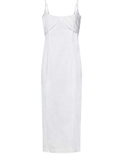 ROTATE BIRGER CHRISTENSEN Midi Dress - White