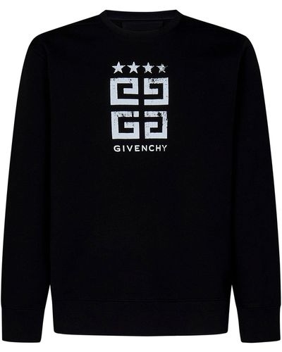 Givenchy 4g Stars Sweatshirt - Black
