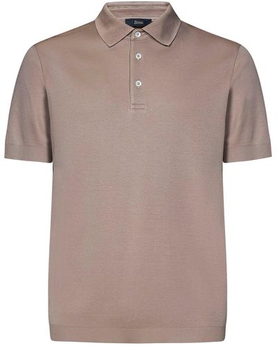 Herno Polo Shirt - Brown