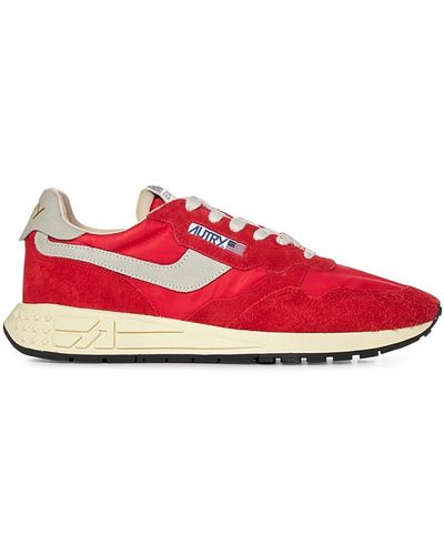 Autry Reelwind Low Sneakers - Red