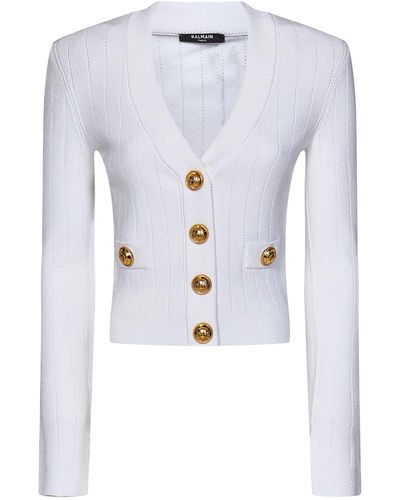 Balmain Paris Cardigan - Blue