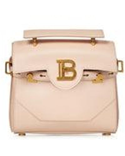 Balmain B-buzz 23 Handbag - Natural