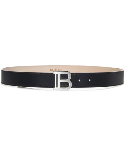 Balmain Paris B-belt Belt - White
