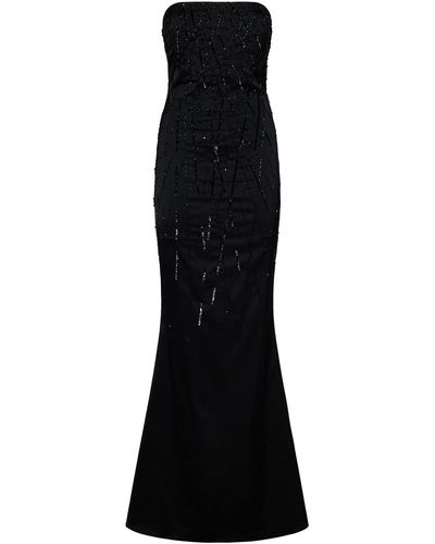 ROOM76 Long Dress - Black