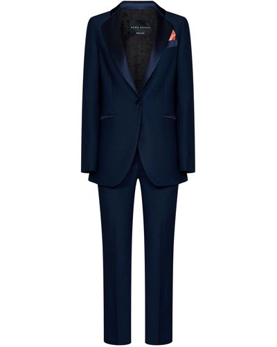 Hebe Studio The Smoking Suit Suit - Blue