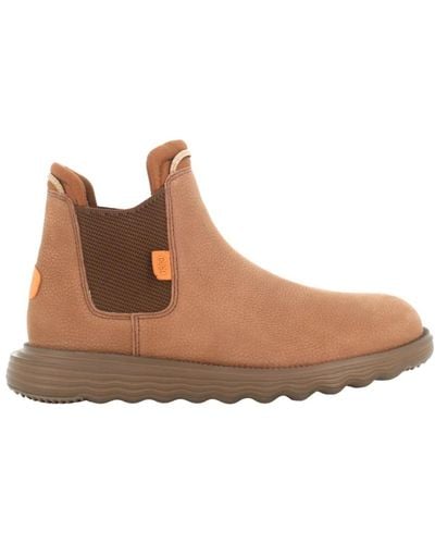 Hey Dude Shoes > boots > chelsea boots - Marron
