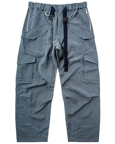 Y-3 Cropped Trousers - Blue