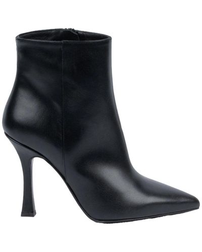 Albano Heeled Boots - Black