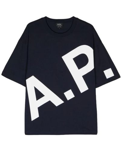 A.P.C. T-camicie - Blu