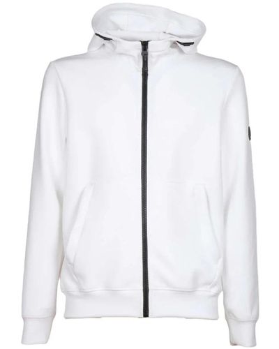 People Of Shibuya Felpa sportiva zip - Bianco