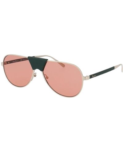 Ferragamo Stylische sonnenbrille sf220sl - Pink