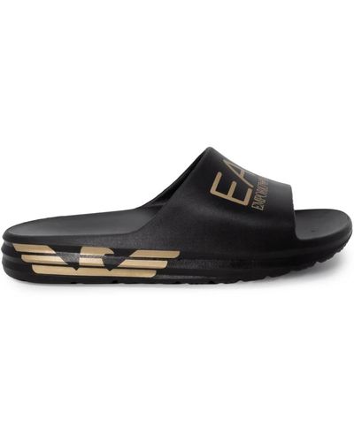 EA7 Shoes > flip flops & sliders > sliders - Noir