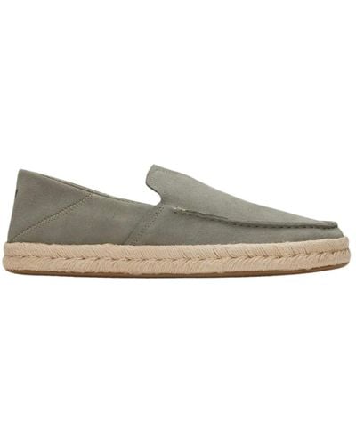 TOMS Alonso rope loafers olive - Blau