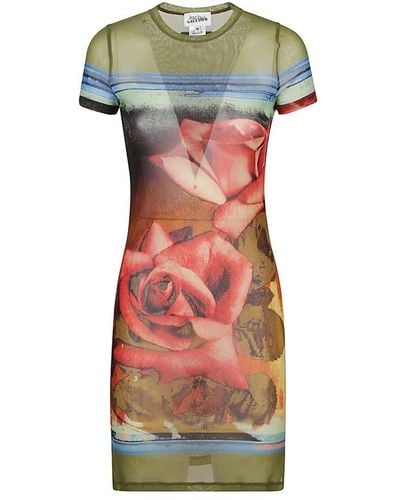 Jean Paul Gaultier Short Dresses - Multicolour