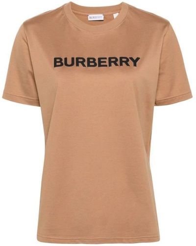 Burberry T-Shirts - Natural