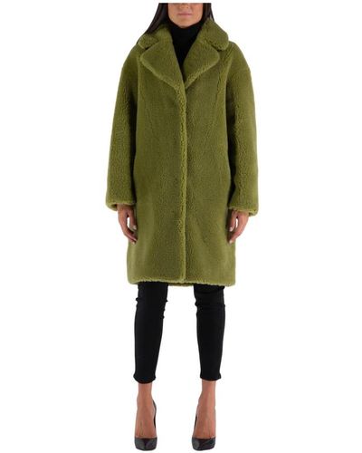 Stand Studio Cappotto camille cocoon coat - Verde