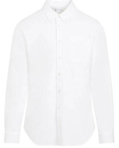 Berluti Camicia in cotone bianco ottico