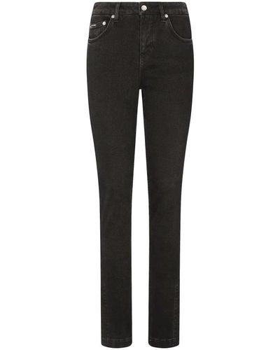 Dolce & Gabbana Skinny Jeans - Black
