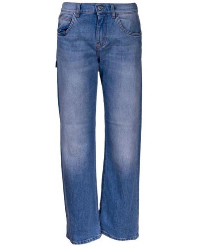 Mauro Grifoni Straight Jeans - Blue