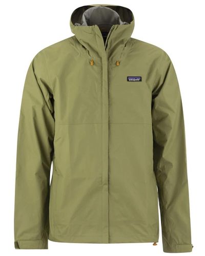 Patagonia Nylon rainproof jacket - Verde