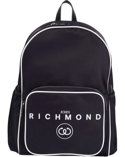 John Richmond Bags > backpacks - Bleu