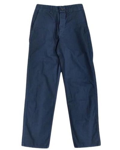 Orslow Trousers > chinos - Bleu