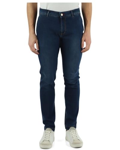 Ciesse Piumini Pantalone jeans tasche america chinos rey 17 - Blu